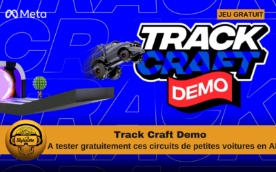 Track Craft Demo course de petites voitures en réalité mixte
