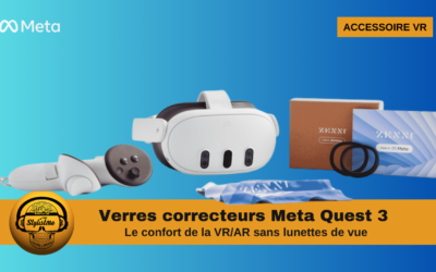 Verres correcteurs Meta Quest 3 pour les porteurs de lunettes