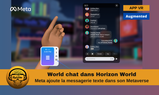 Chat World Horizon World : la messagerie textuel arrive en octobre