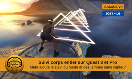 Suivi précis du corps entier avec le Meta Quest 3 (IOBT et LG)
