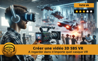 Créer des vidéos 3D VR à regarder avec un casque de réalité virtuelle