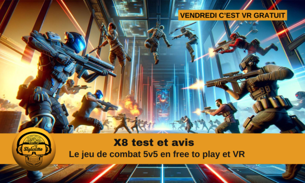 X8 test du jeu de combat 5 vs 5 gratuit sur Meta Quest