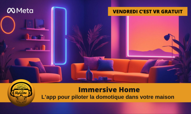 Immersive Home Pilotez vos objets connectés avec votre Meta Quest