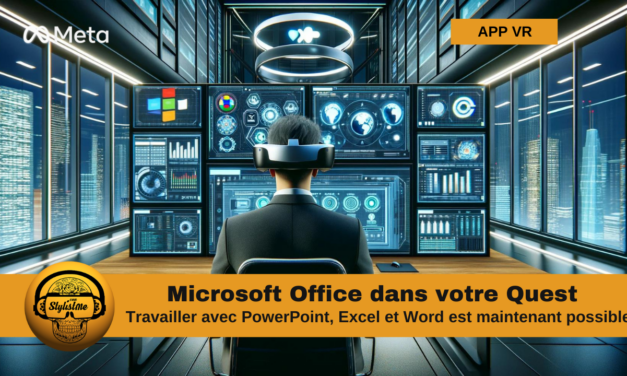 Microsoft Office VR : Word, Excel et PowerPoint dans votre Quest