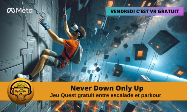 Never Down Ony Up jeu gratuit VR entre parkour et escalade