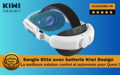 Sangle élite Quest 3 Kiwi Design ou Comfort Battery Head Strap