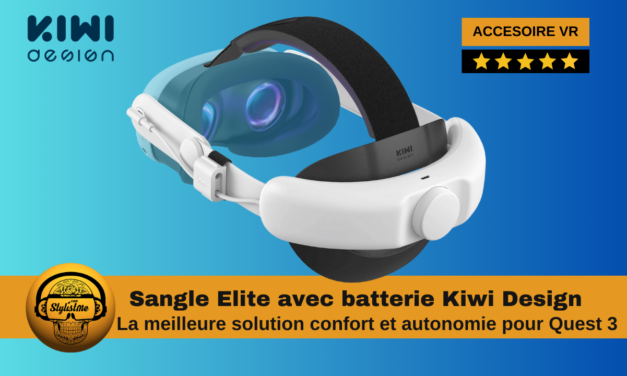 Sangle élite Quest 3 Kiwi Design ou Comfort Battery Head Strap