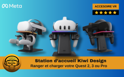 Base Kiwi Design Quest 3, 2 et Pro : charge et support