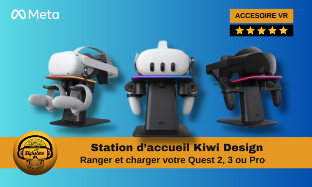 Base Kiwi Design Quest 3, 2 et Pro : charge et support