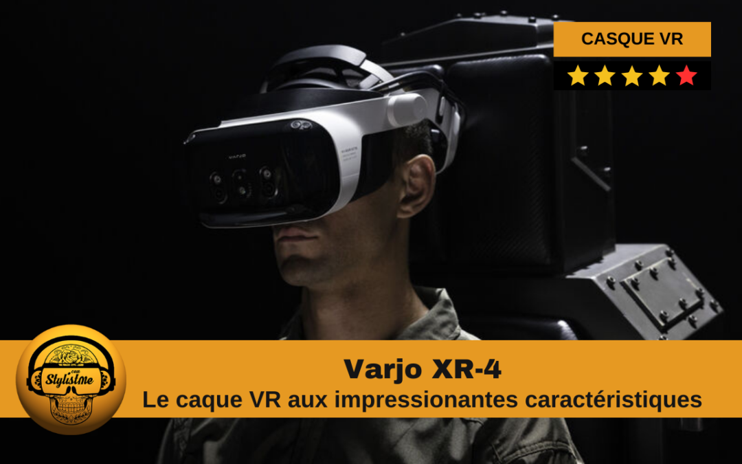 Varjo XR-4 : casque PCVR aux impressionnantes caractéristiques 