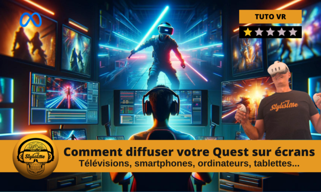 Comment caster votre Quest 3, 2 ou Pro sur un écran (tuto)