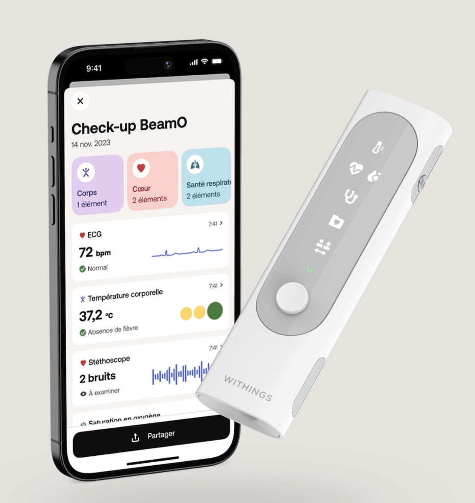 App Withings BeamO