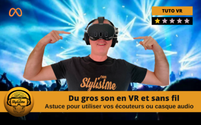 Audio Bluetooth Quest du vrai son, sans latence en VR