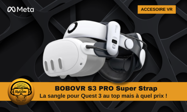 BOBOVR S3 Pro la sangle de référence pour Quest 3