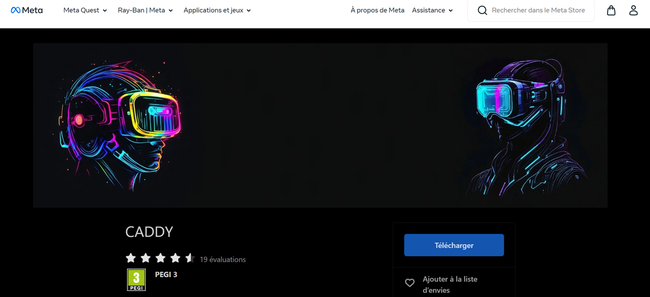 Télécharger Caddy VR gratuitement