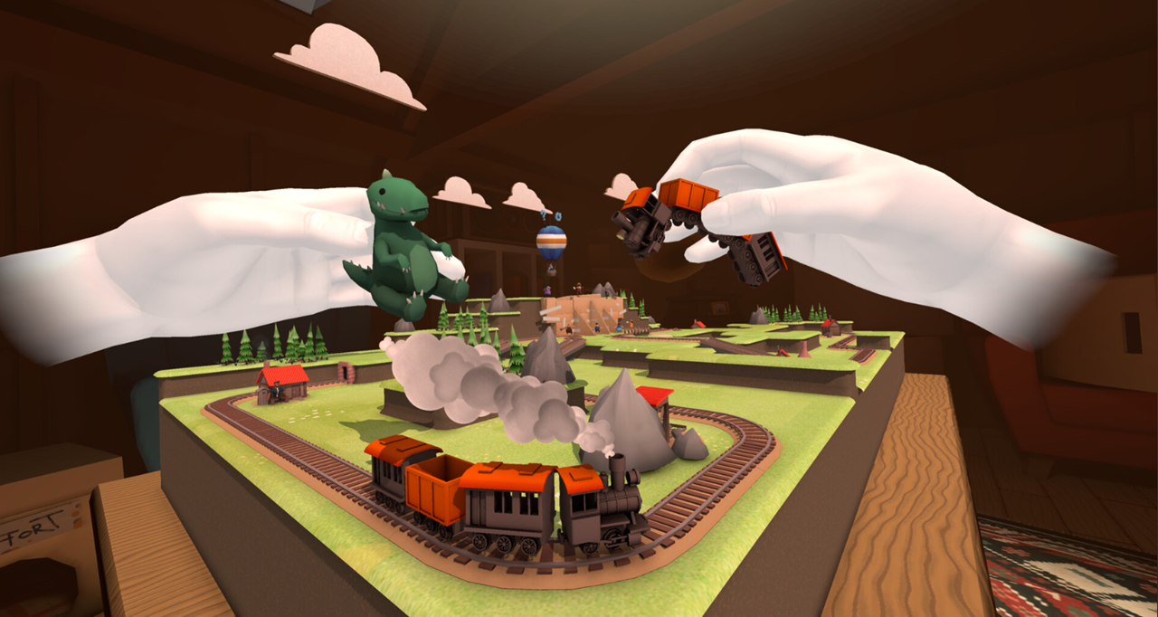 Toy Trains VR test