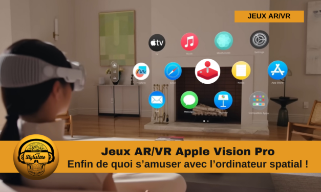 Jeux Apple Vision Pro la liste des jeux AR VR