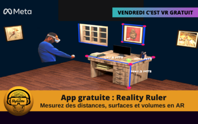 Reality Ruler jeu VR gratuit du vendredi pour Quest