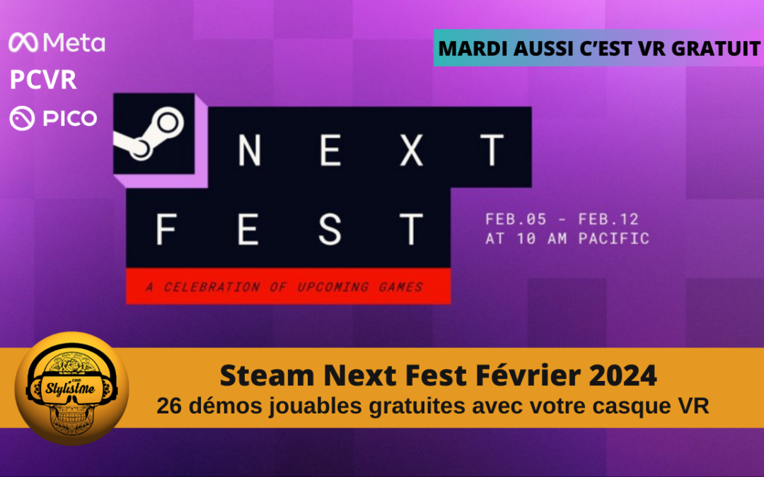 Steam Fest février 2024 plein de démos gratuites à tester