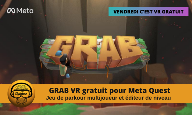 Grab VR jeu de parkour gratuit du vendredi pour Meta Quest