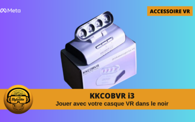 KKCOBVR i3 lampe infrarouge pour jouer à la VR dans le noir