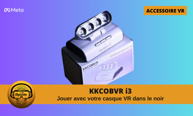 KKCOBVR i3 lampe infrarouge pour jouer à la VR dans le noir