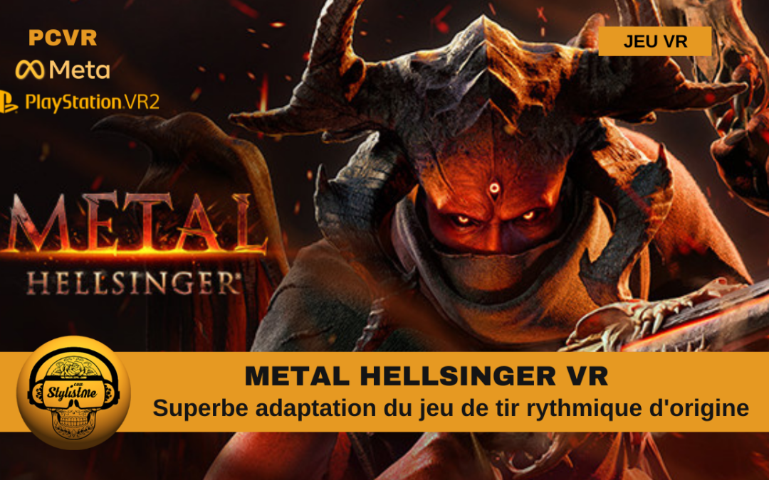Metal Hellsinger VR adaptation diabolique du jeu de tir et rythme