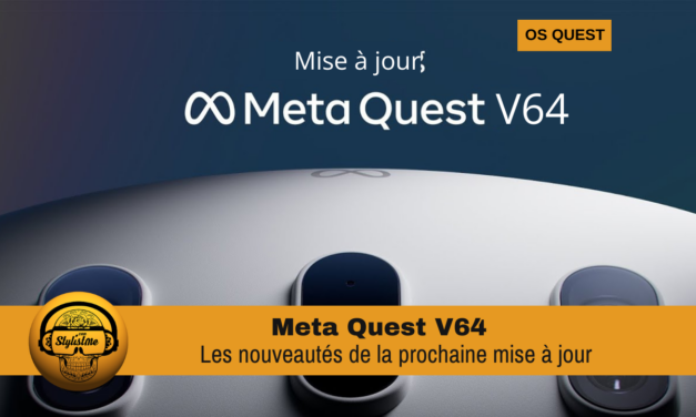 Meta Quest V64 nouveautés de la mise à jour logiciel