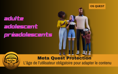 Age Meta Quest mise à jour pour une meilleure sécurité en VR