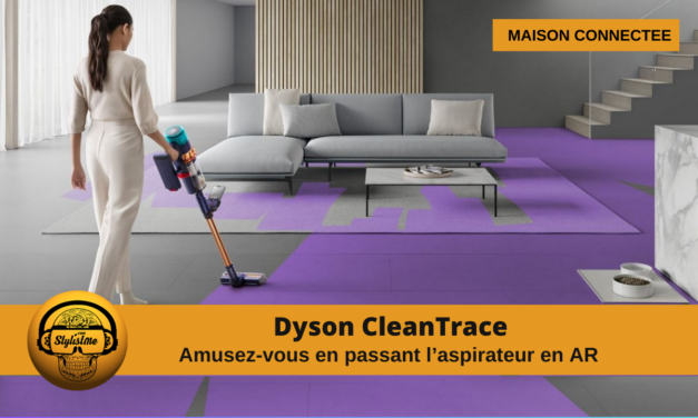 Dyson CleanTrace aspirateur qui passe à la réalité mixte