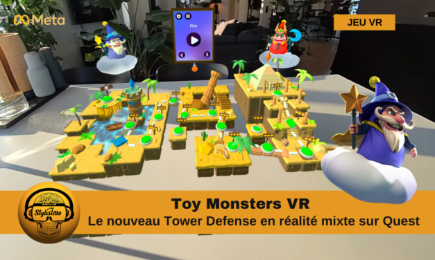 Toy Monsters un Tower Defense en réalité mixte sur Quest 