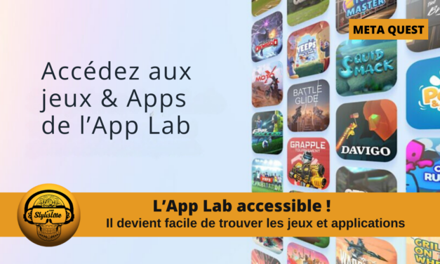 Nouvel accès à l’App Lab Quest sur le Meta Store (Horizon Store)