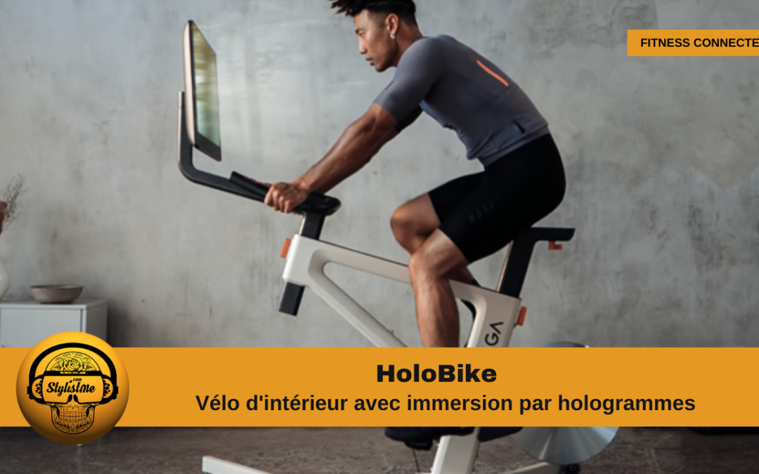 HoloBike du vélo d&rsquo;intérieur avec immersion par hologrammes sans Casques VR
