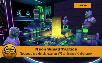 Neon Squad Tactics : Stratégie Cyberpunk en VR pour Quest