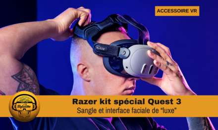 Razer Quest 3 : interface faciale et sangle confort spécial gamer