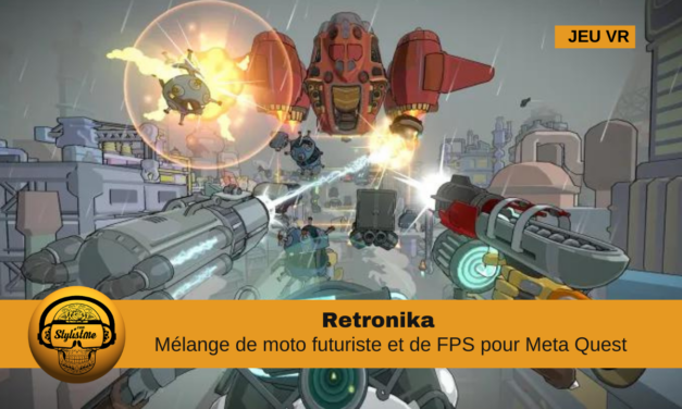 Retronika : Un mélange de moto futuriste et de FPS en VR