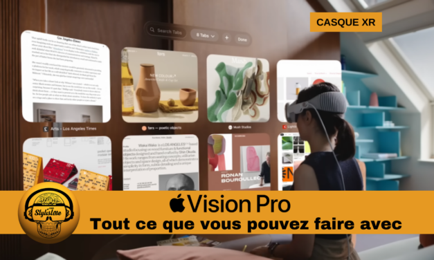 Apple Vision Pro fonctions que peut on faire avec ?