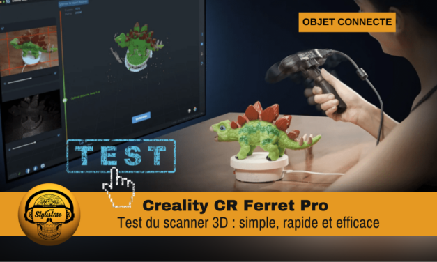 CR Ferret Pro test et avis du scanner 3D de chez Creality