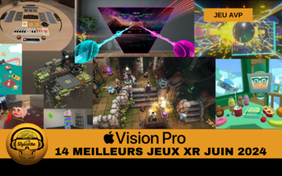 Meilleurs jeux Apple Vision Pro sélection de juin 2024