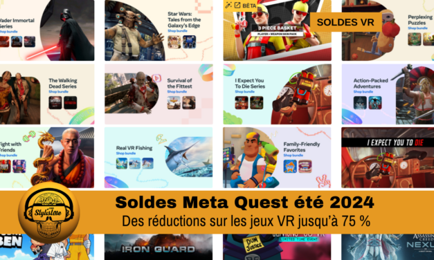 Soldes Meta Quest été 2024 réductions sur les meilleurs jeux VR