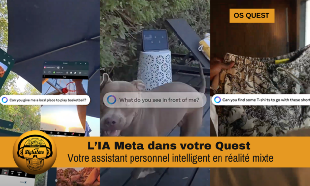 Meta IA Quest l’intelligence artificielle intégrée dans votre casque de réalité mixte