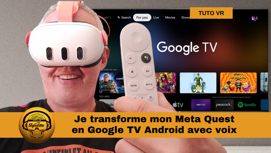 Transformer votre Meta Quest en écran géant HDMI (Tuto VR)