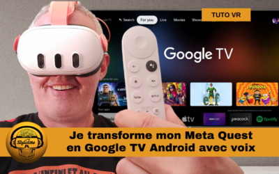 Transformer votre Meta Quest en Google TV avec Google Assistant (Tuto VR)