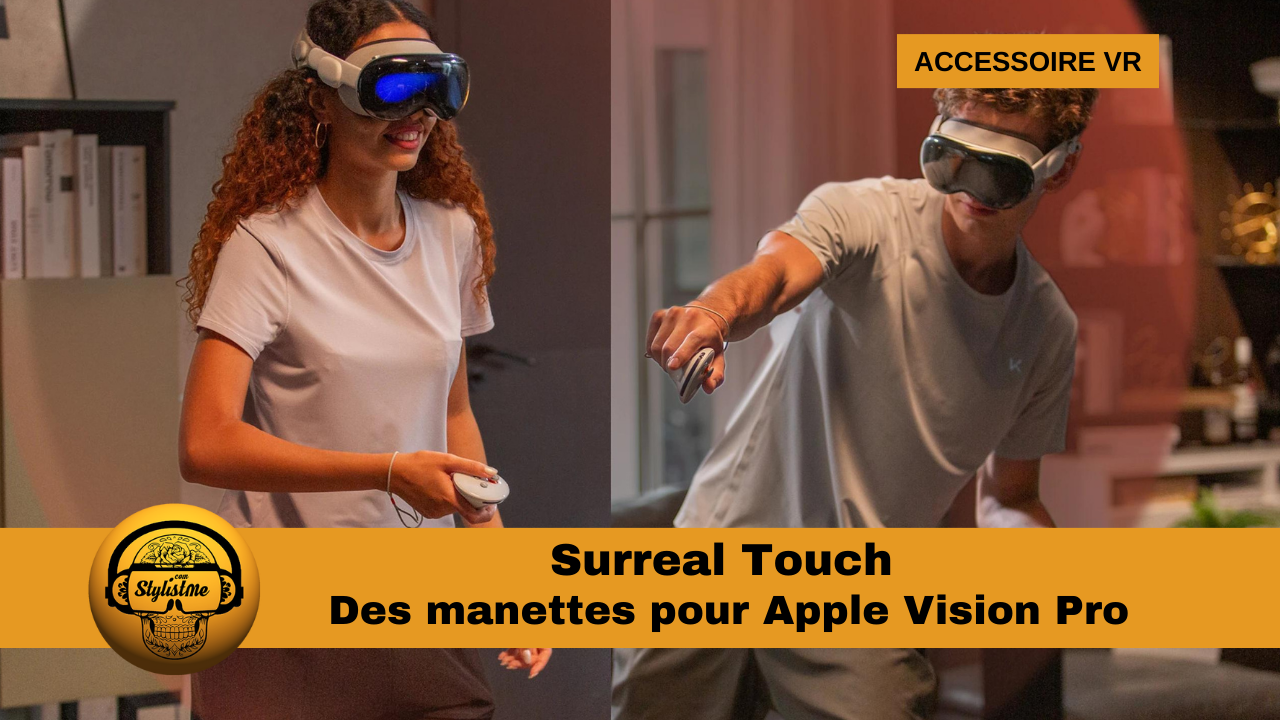 Surreal Touch manettes Apple Vision Pro