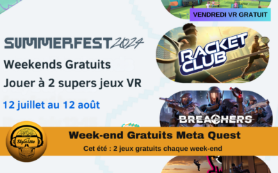 Week-end Gratuit Meta Quest : 2 jeux gratuits chaque Week-end