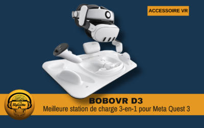 BOBOVR D3 : la station de charge la plus avancée pour Meta Quest 3 et abordable