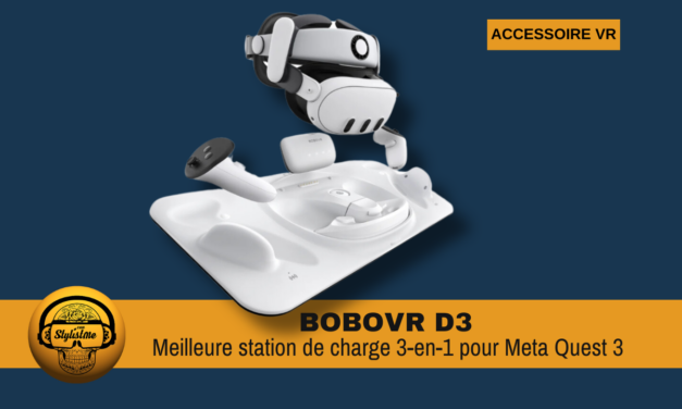 BOBOVR D3 : la station de charge la plus avancée pour Meta Quest 3 et abordable