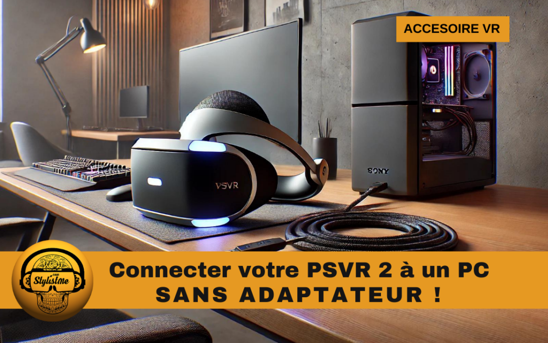 PSVR 2 connexion PC sans adaptateur : c&rsquo;est possible !