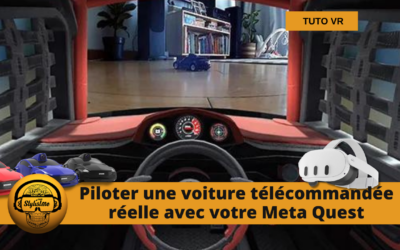 Real Racer XR : Pilotez une voiture RC réelle en VR (FPV Mode)