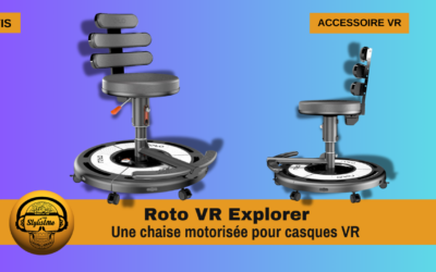 Roto VR Explorer : une chaise motorisée pour Meta Quest